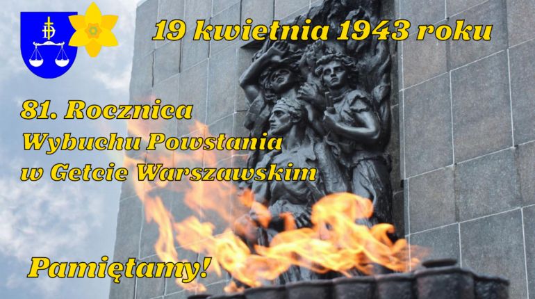 81. Rocznica Powstania w Getcie Warszawskim