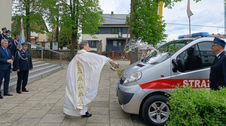 Samochód kwatermistrzowski dla OSP Smyków